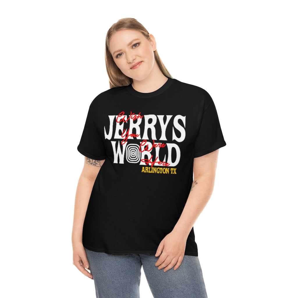 Jerry's World Wish You Were Here T Shirt